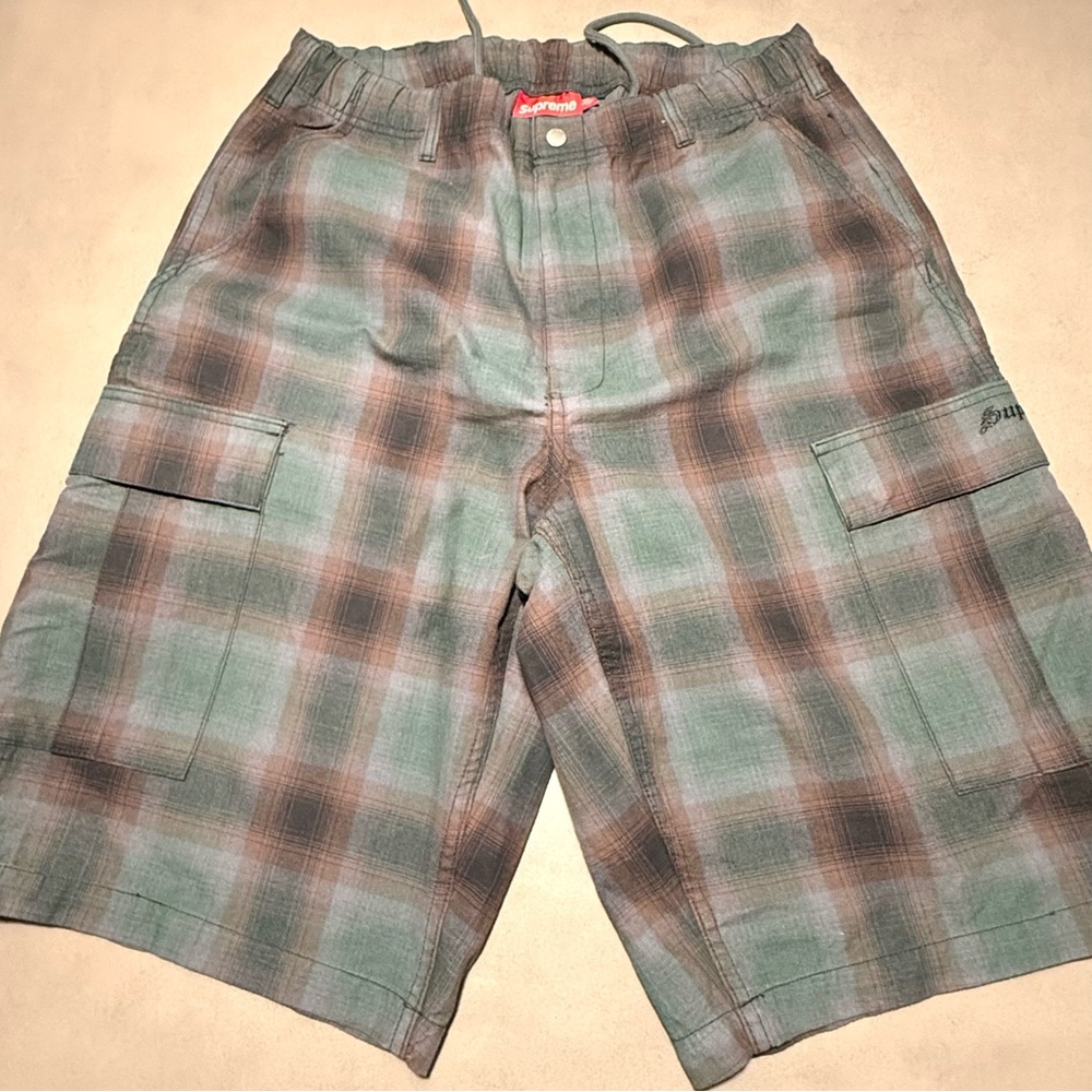 Supreme shadow cargo shorts